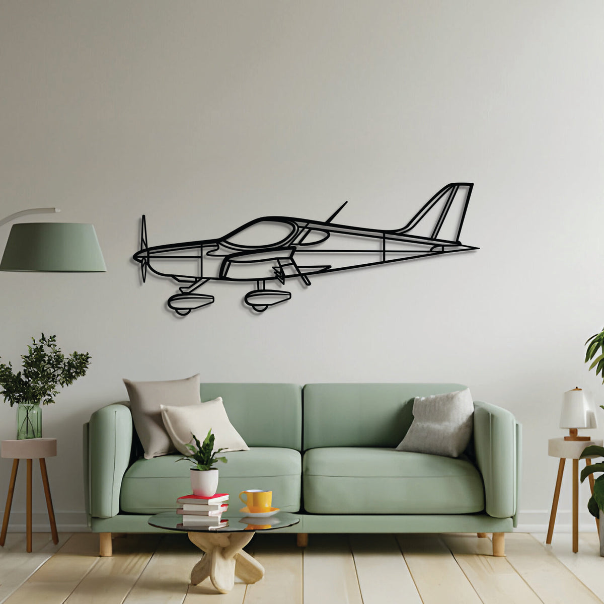 2 mm steel B23 wall art, textured matte finish, floats approximately 1 cm off wall for dramatic 3D depth