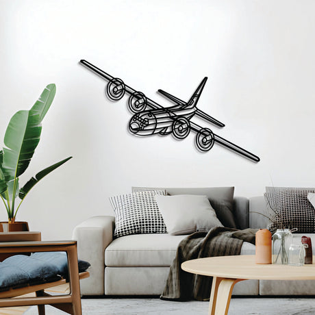 Navigate Craft C‑130H2 décor, ready-to-hang with elevation screws, ideal gift for avgeek aviation enthusiasts