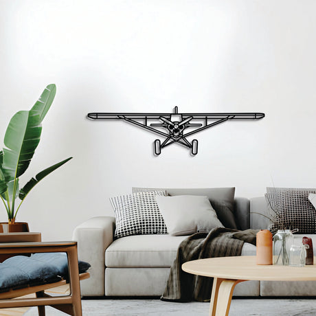 Navigate Craft Carbon Cub décor, ready-to-hang with elevation spacers, perfect gift for avgeek aviation fans