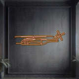 Navigate Craft CH‑53K décor, ready‑to‑hang wall art with neon accent—perfect gift for military rotorcraft aficionados and heavy‑lift aviation fans