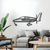 Navigate Craft Cozy Mark IV décor, ready‑to‑hang with elevation spacers, ideal gift for aviation enthusiasts