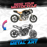 Your Personalized Motorcycle Metal Wall Art - NC1114