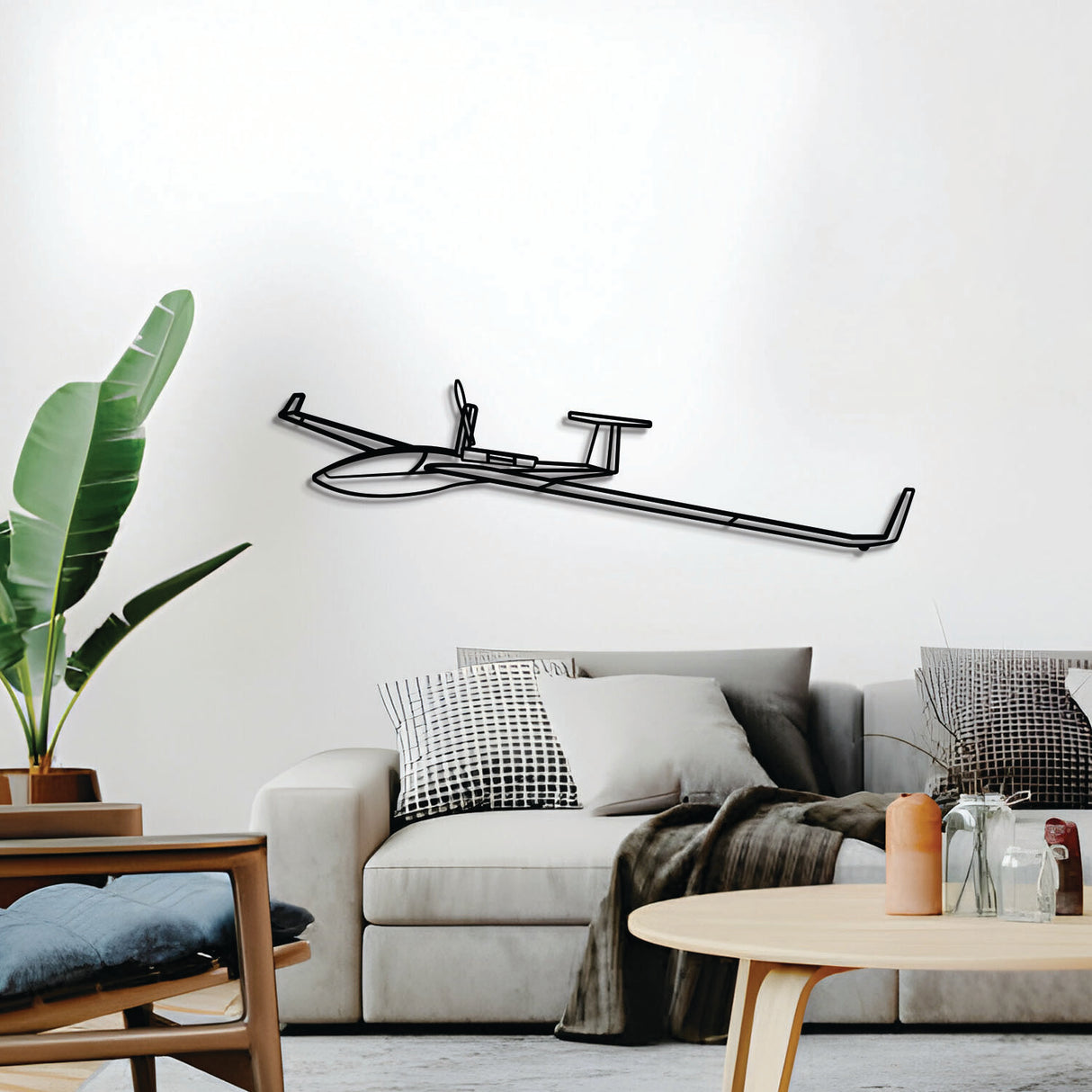 Navigate Craft DG-800B décor, ready-to-hang with elevation screws, ideal aviation enthusiast gift