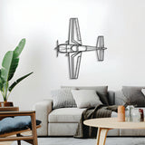 300L Top monoplane wall décor – elevation screws lift it 1 cm from wall for a subtle 3D effect