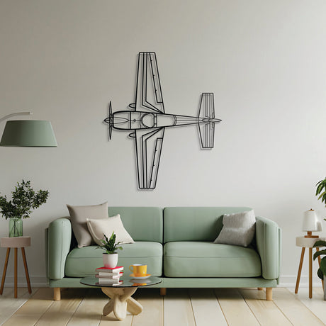 Modern 300L Top aircraft wall art – matte‑finished powder‑coated steel blends seamlessly with contemporary interiors