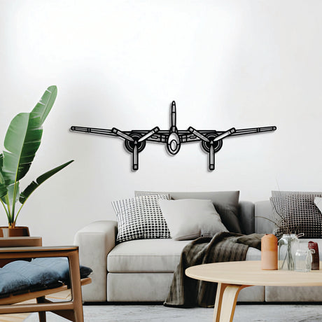 Navigate Craft Tigercat airplane décor, ready-to-hang with elevation screws, ideal gift for aviation enthusiasts