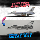 Your Personalized Aircraft Metal Wall Art - NCP0201