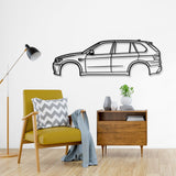 2010 X5 M E70 2nd Gen Metal Car Wall Art - NC0410