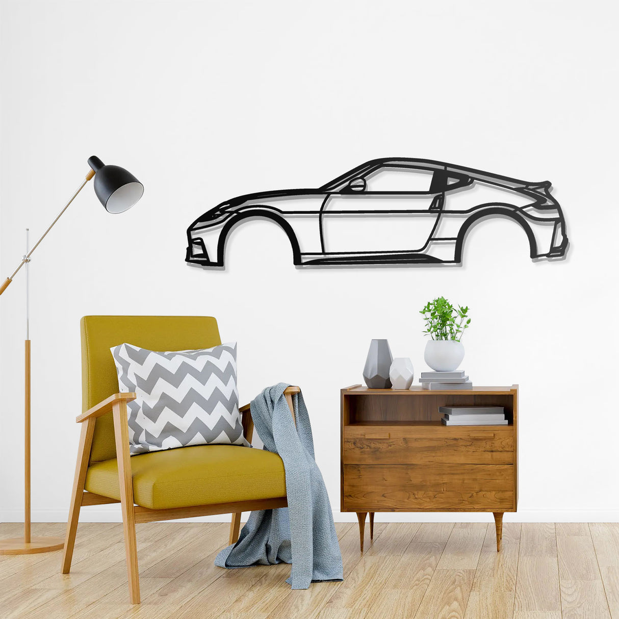 2015 370Z Metal Car Wall Art - NC0519