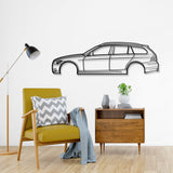 2009 E91 Metal Car Wall Art - NC0387