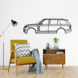 2019 Range Rover Hybrid L405 (4th Gen) Metal Car Wall Art - NC0676