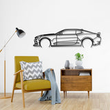 Camaro SS 1LE Detailed Metal Car Wall Art - NC0892