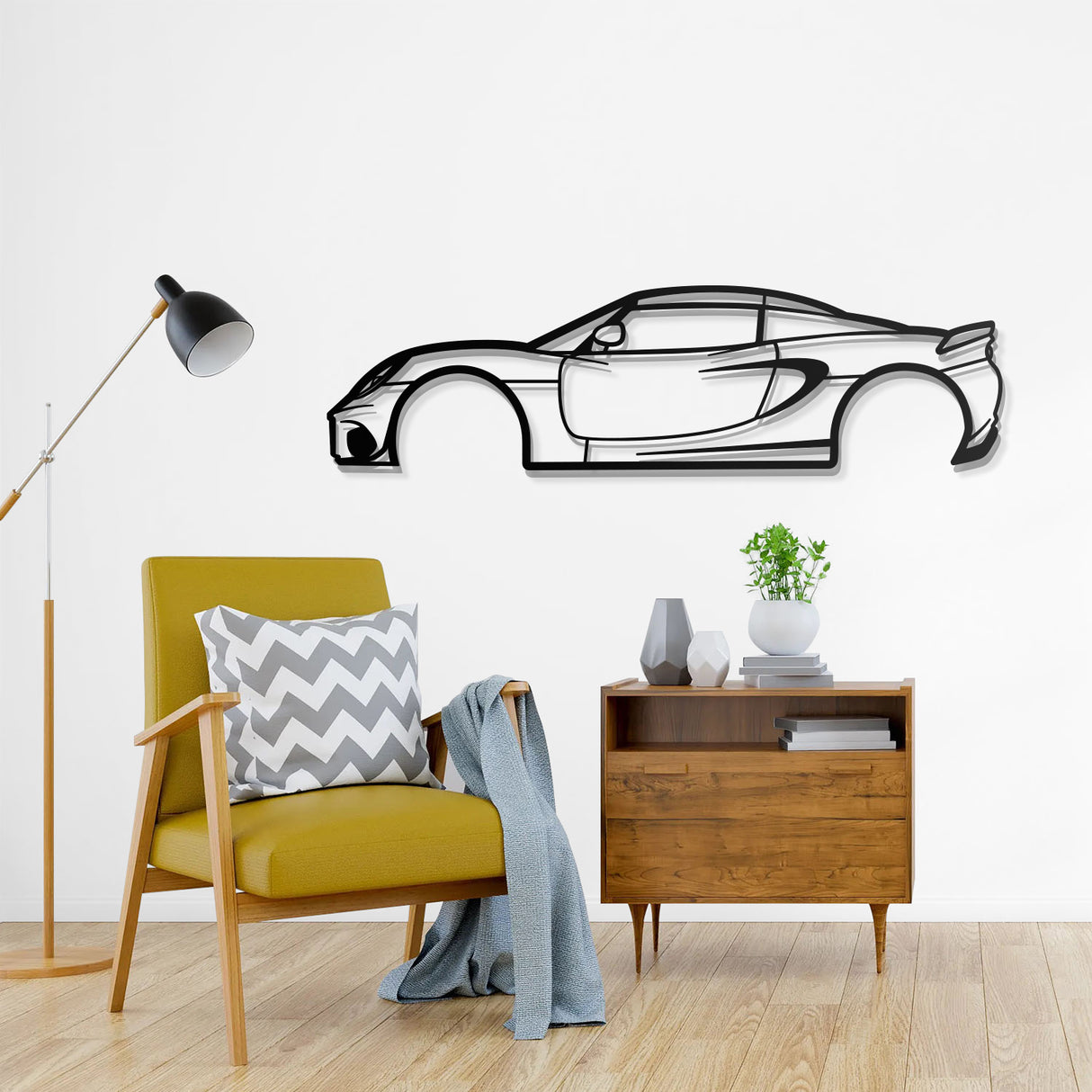 2019 Lotus Ellise 220 Metal Car Wall Art - NC0666