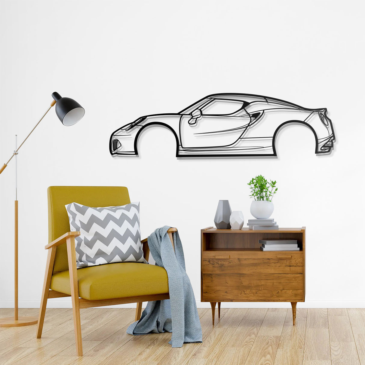 2014 4C Metal Car Wall Art - NC0497