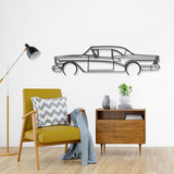 1957 Riviera Detailed Metal Car Wall Art - NC0052