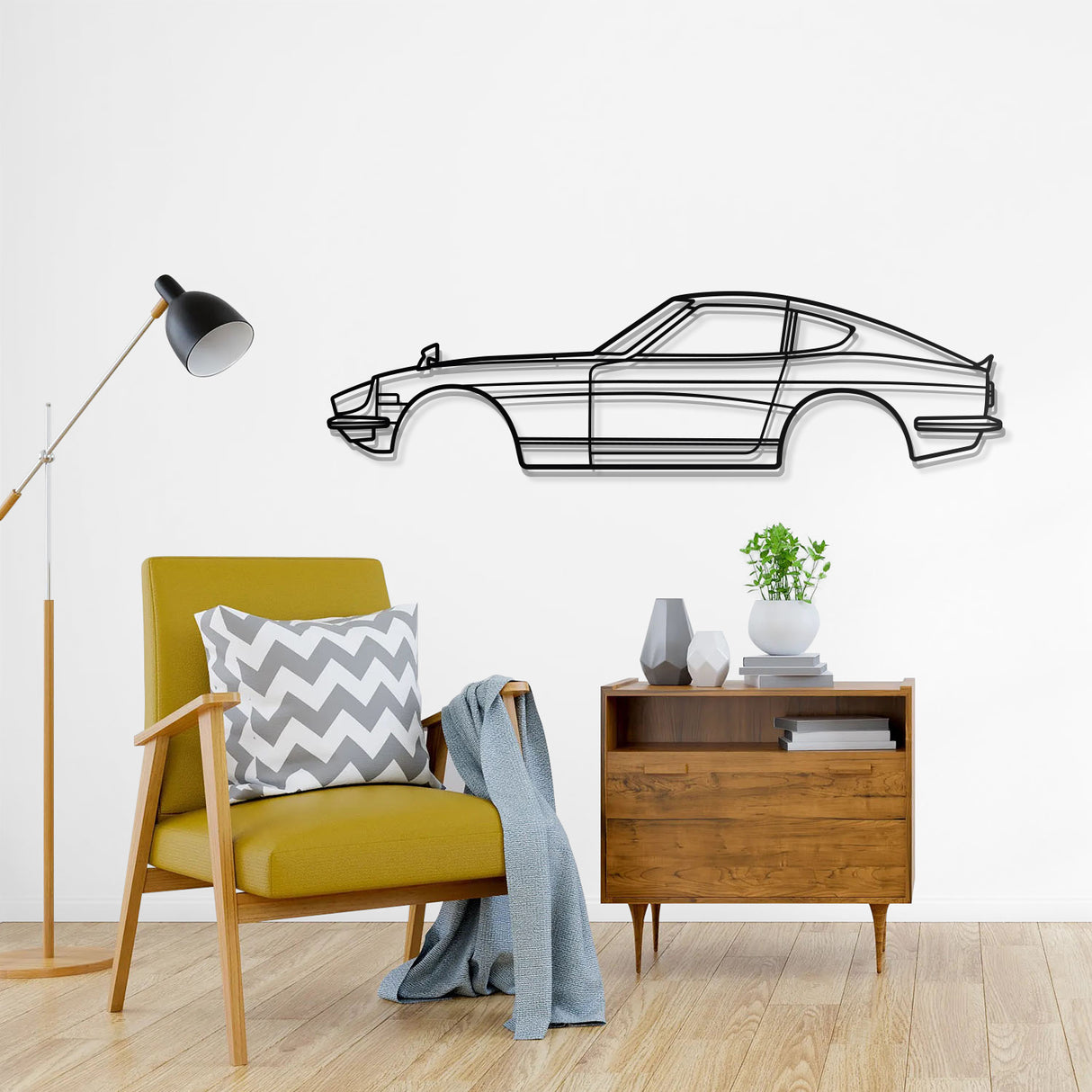 1969 Fairlady Z 432 Metal Car Wall Art - NC0122