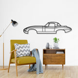 1964 Lightweight E-Type Metal Car Wall Art - NC0070