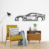 Corvette C6 ZR1 Detailed Metal Car Wall Art - NC0918