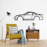 1998 Carrera 4S Metal Car Wall Art - NC0264