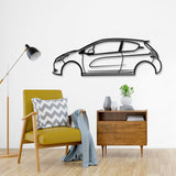 208 GTI Metal Car Wall Art - NC0829