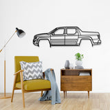 2006 Ridgeline 1st Gen Metal Car Wall Art - NC0335