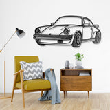 911 930 Perspective Metal Car Wall Art - NC0459