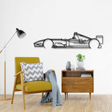 2004 Classic Metal Car Wall Art - NC0311