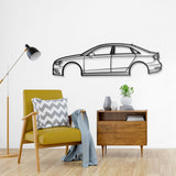 2015 A3 Sedan Metal Car Wall Art - NC0521