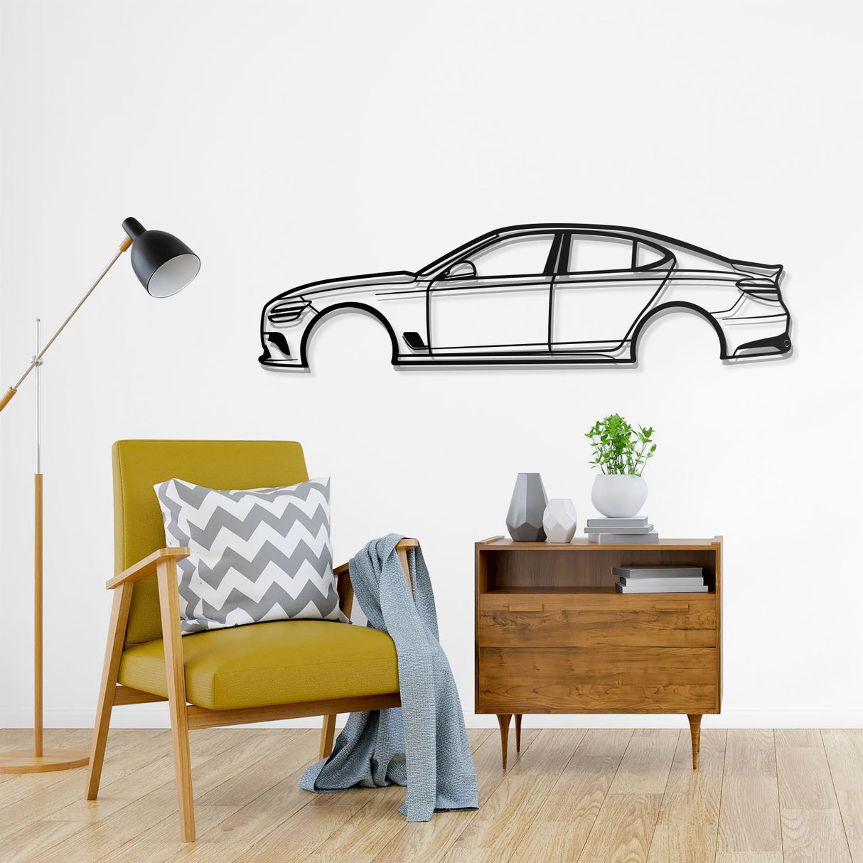 2022 G70 Metal Car Wall Art - NC0785