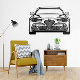 2021 Guilia GTA M Metal Car Wall Art - NC0751