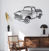 1958 3100 Perspective Metal Car Wall Art - NC1295