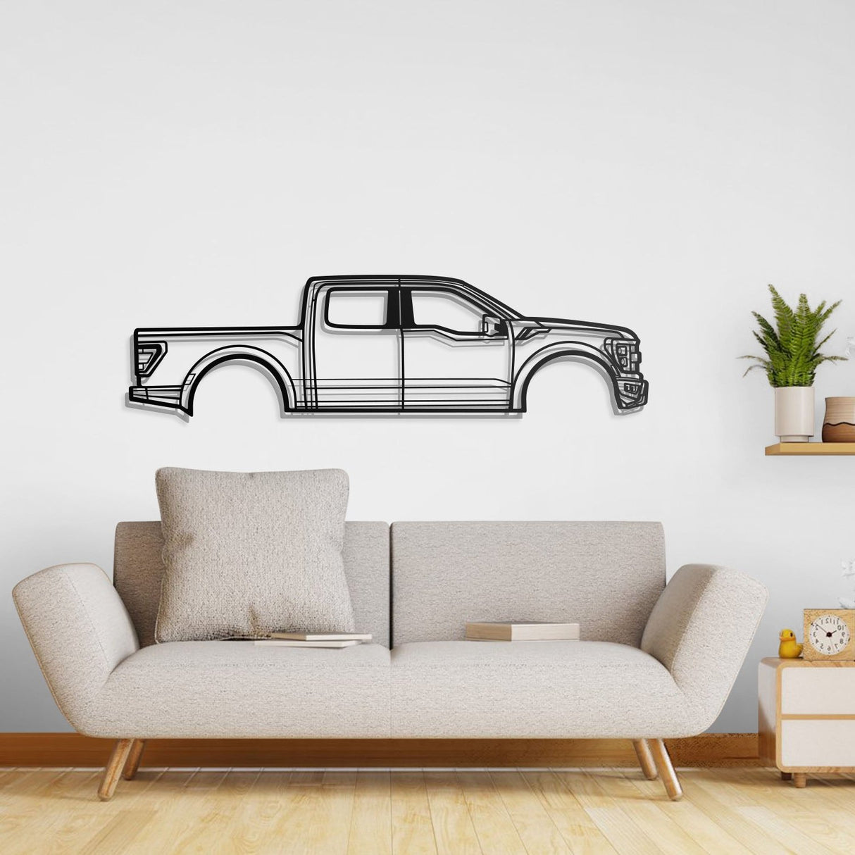 2022 F-150 Ranger Metal Car Wall Art - NC0781