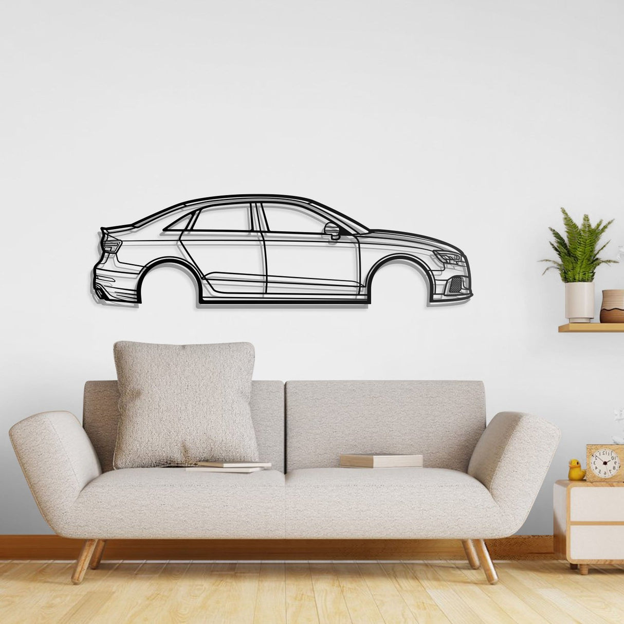 2017 RS3 Metal Car Wall Art - NC0603