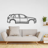 2018 X3 G01 3rd Gen Metal Car Wall Art - NC0638