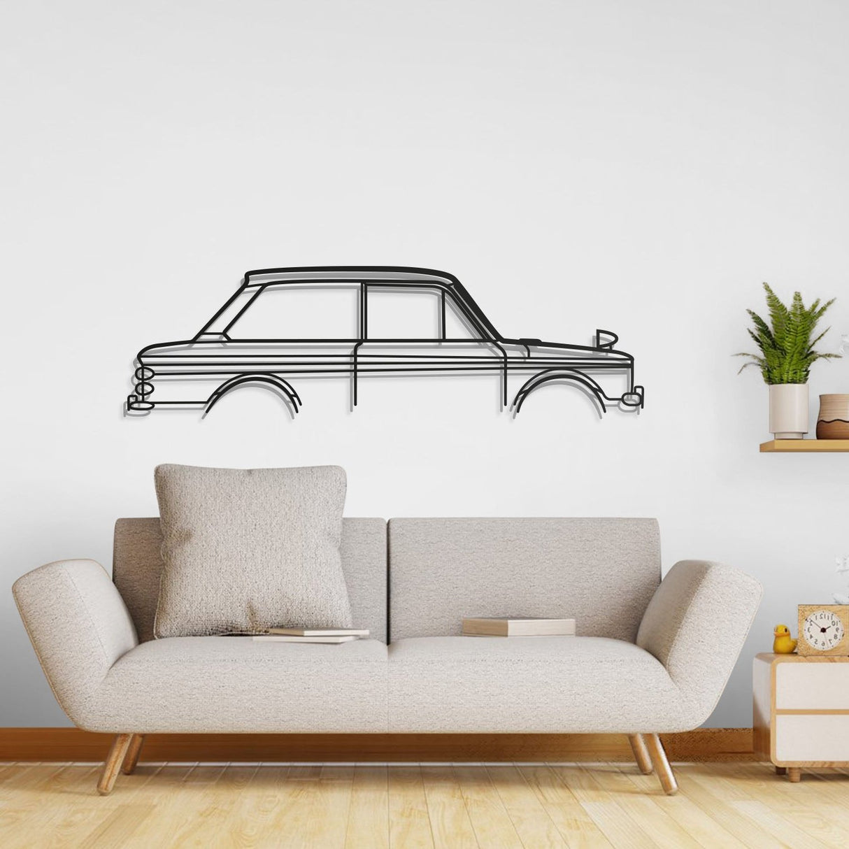 1966 Imp Metal Car Wall Art - NC0087