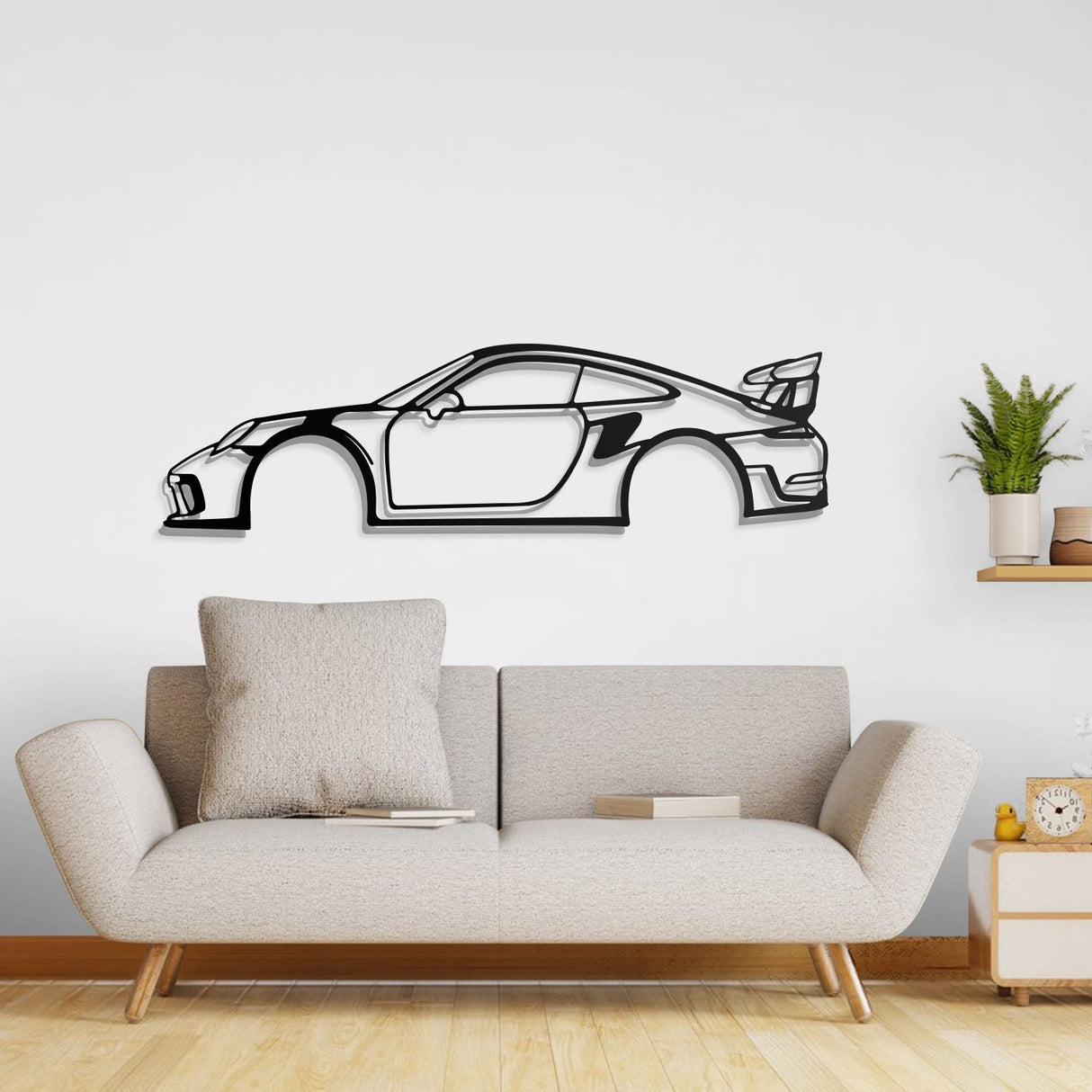 911 Metal Car Wall Art - NC0861