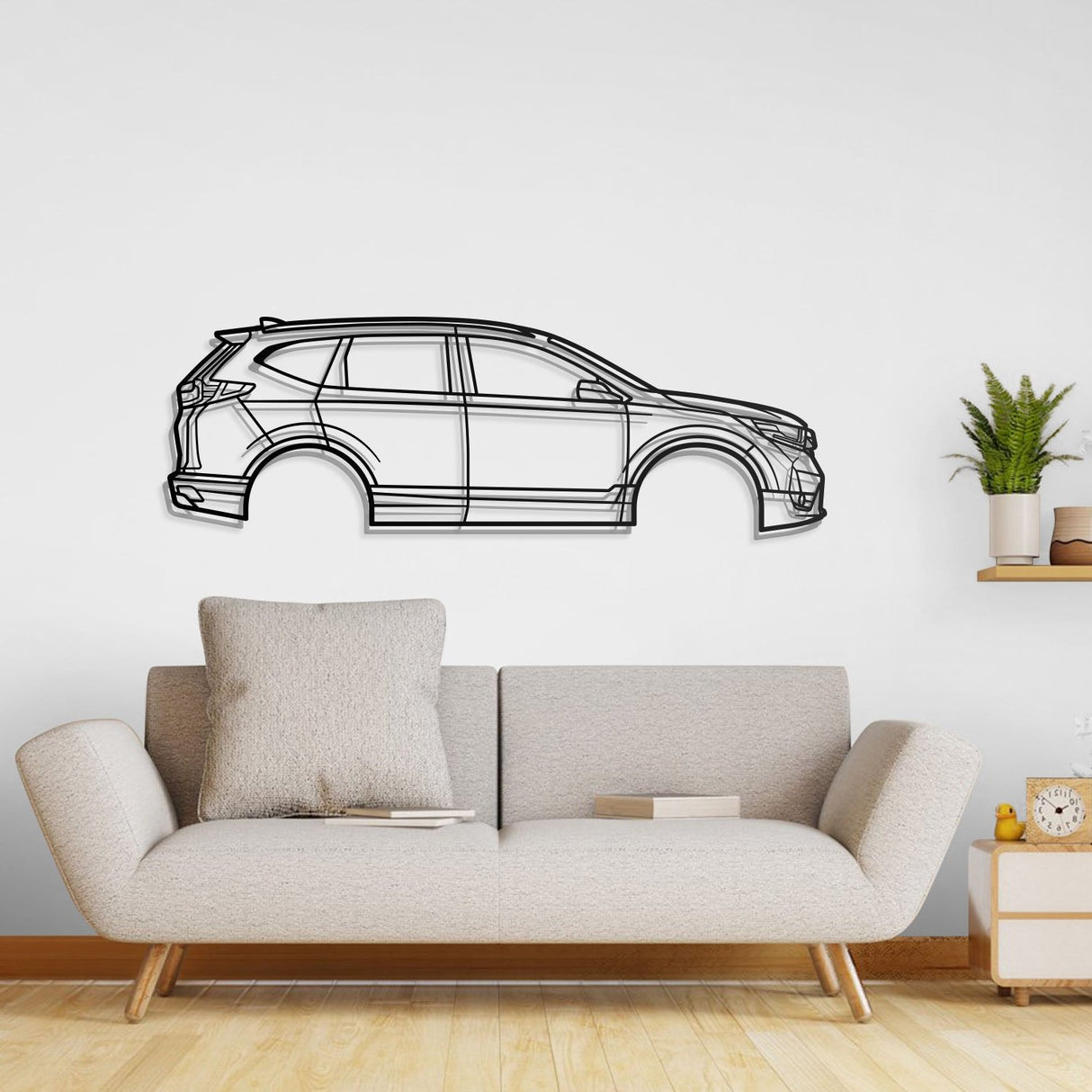 2017 CR-V 5th Gen Metal Car Wall Art - NC0586