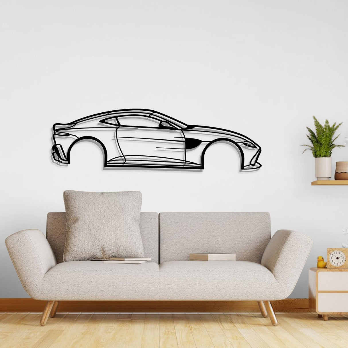 2022 Vantage Metal Car Wall Art - NC0819