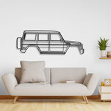 2013 AMG G63 W463 (1st Gen) Metal Car Wall Art - NC0479