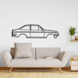 1977 Escort RS1800 Metal Car Wall Art - NC0174