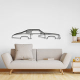 1973 Grand Am Metal Car Wall Art - NC0156