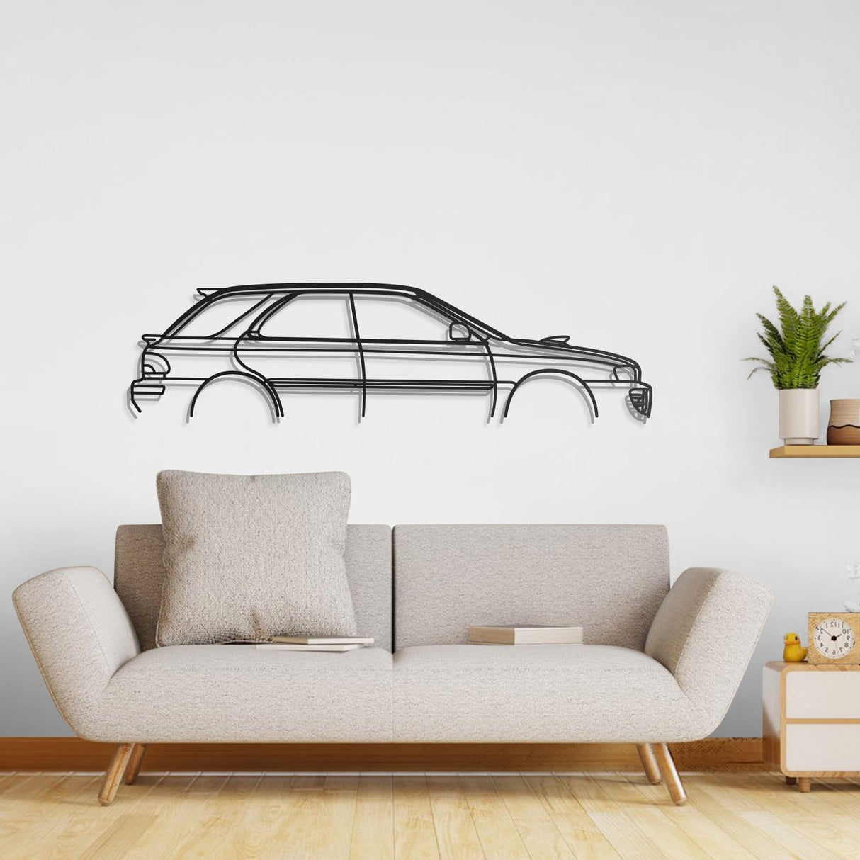 2000 Outback Metal Car Wall Art - NC0281