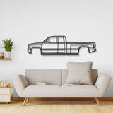 2002 Ram 3500 Metal Car Wall Art - NC0302