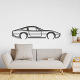 1972 365 GTC4 Metal Car Wall Art - NC0144