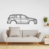 2012 AMG ML 63 W166 (3rd Gen) Metal Car Wall Art - NC0471