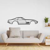 1970 Corvette ZR-1 Metal Car Wall Art - NC0131