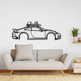 2023 911 Dakar Metal Car Wall Art - NC0820