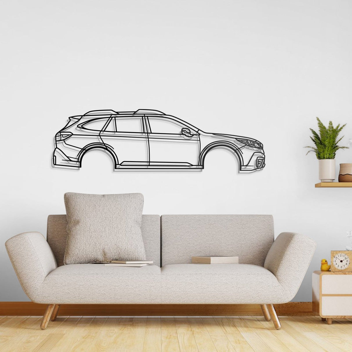 2020 Outback 6th Gen Metal Car Wall Art - NC0716