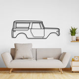 1970 Internatıonal Scout 800 A Metal Car Wall Art - NC0135