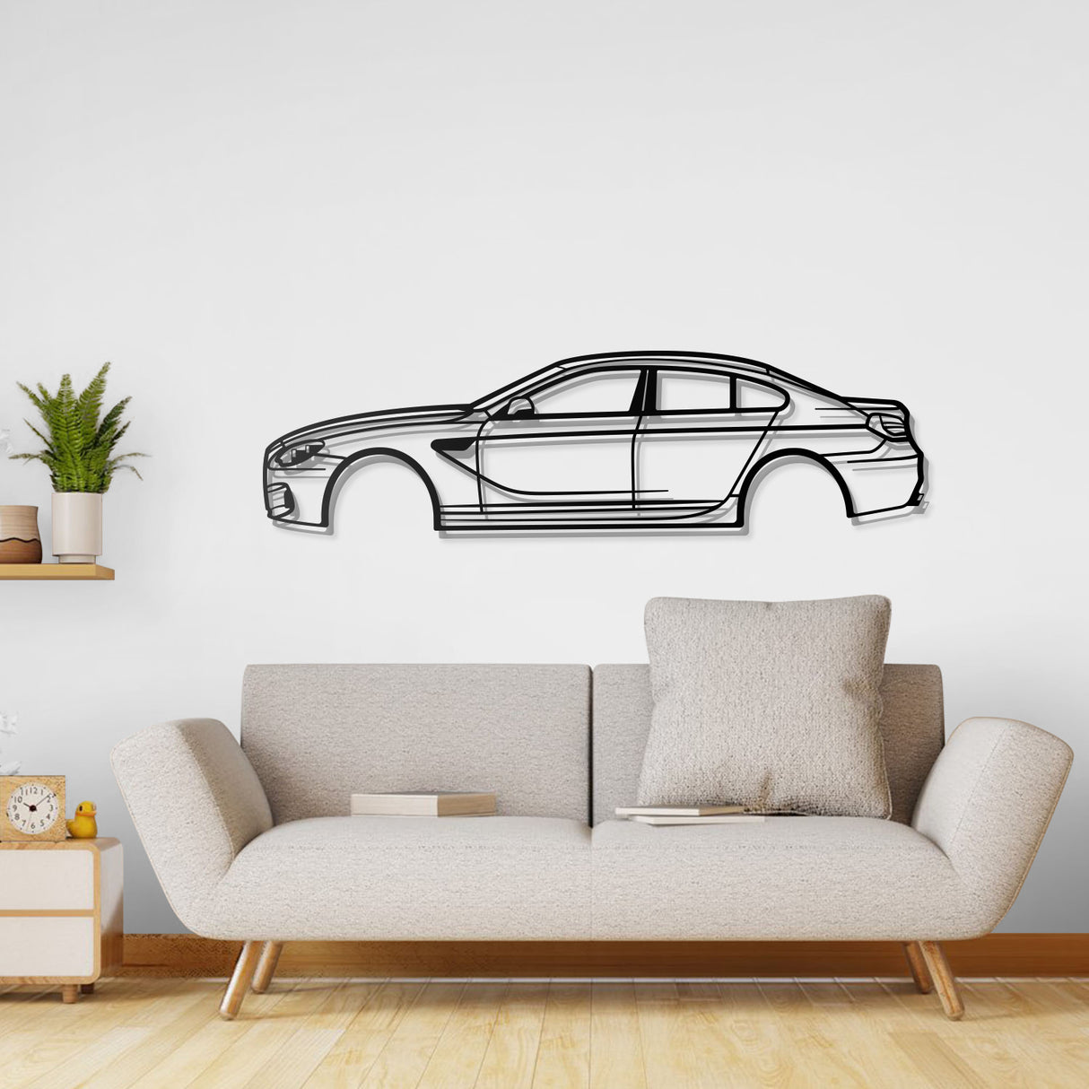 2015 M6 Metal Car Wall Art - NC0534